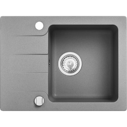 Zlewozmywak granitowy Kernau KGS C 4558 1B1D Grey