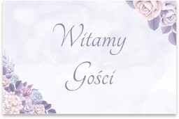 Plakat Weselny - 90x60 cm