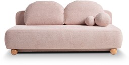 Mała sofa z funkcją spania Emily o obłych