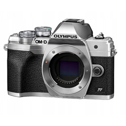Aparat Olympus E M10 Mark IV Body Srebrny