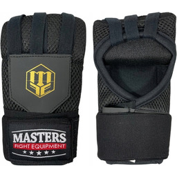 Bandaże bokserskie żelowe Masters Bbż-grip czarne S/m