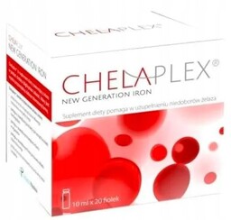 Suplement diety, Establo Pharma, Chelaplex, Płyn chelat żelazu,