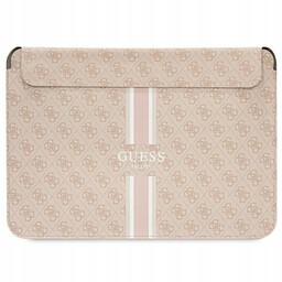 Guess Sleeve GUCS16P4RPSP 16" różowy/ pink 4G Printed