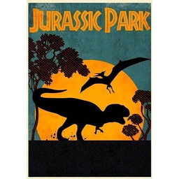 PUZZLE Jurassic Park Dinozaury A3 252 el