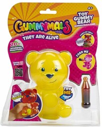 Gummymals - Żółty Miś, Zabawka interaktywna, Żelazkowy Niedźwiedź,
