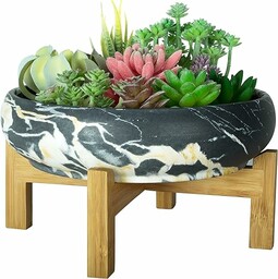 ARTKETTY Doniczka na sukulenty, 25,5 cm, duże doniczki