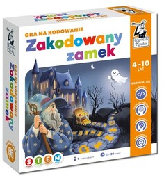 KAPITAN NAUKA Gra planszowa Kodowanie Zakodowany zamek