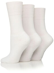 Gentle Grip 3PACK Skarpety SPORTOWE bezuciskowe, bawełniane Kolor