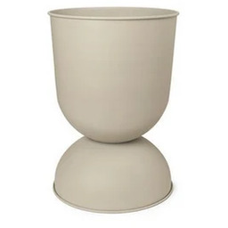 ferm LIVING - Hourglass Doniczka Small Cashmere