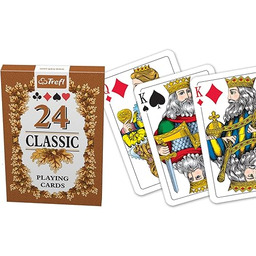 Trefl - Karty Classic, 24 Listki - Klasyczne