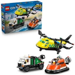 LEGO 60505 City Zestaw z samolotem, ciężarówką serwisową