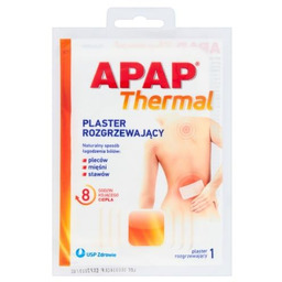 APAP THERMAL Plaster rozgrzewający - 1 plaster