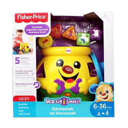 Fisher price k0428 garnuszek na klocuszek