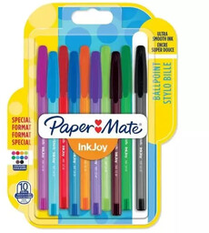 Długopisy InkJoy 10 kolorów - Paper Mate