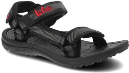 Czarne Sandały Lee Cooper Wygodne Buty Na Lato