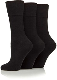 Gentle Grip 3PACK Skarpety SPORTOWE bezuciskowe, bawełniane Kolor