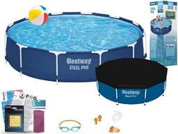 Basen Bestway 366x76 Ogrodowy Stelażowy 56706 9w1