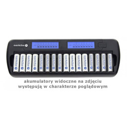 everActive Ładowarka procesorowa NC-1600 do 16 akumulatorów AA/AAA