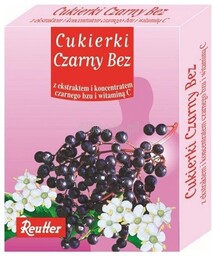 Reutter Cukierki Czarny Bez z ekstraktem i koncentratem