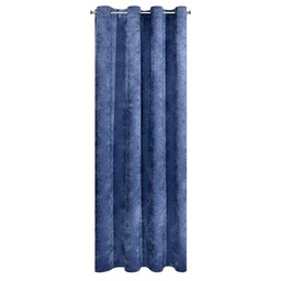 Eurofirany Zasłona gotowa anisa 140x250 cm granatowy