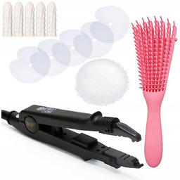 Zgrzewarka + Keratyna Separatory Osłonki Profesjonalny Zestaw Przedłużanie