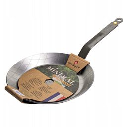 de Buyer Patelnia 28cm Mineral Wyokowęglowa do Steków