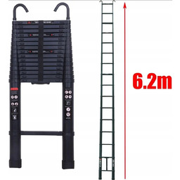 Drabina teleskopowa przystawna 7,5m haki