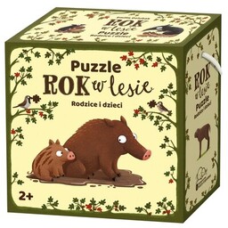 NASZA KSIĘGARNIA Puzzle Rok w lesie Rodzice