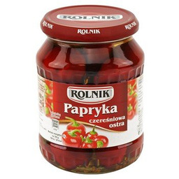 Papryka czereśniowa ostra 720 ml Rolnik