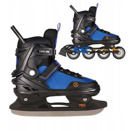 Rolki 2w1 Nils Extreme NH18188 (black/blue/orange)
