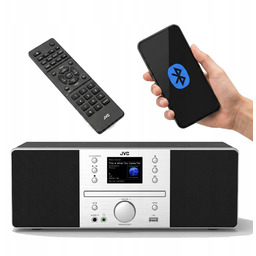 Mikrowieża Jvc RD-E874B Radio Internetowe WiFi Dab+ Bt