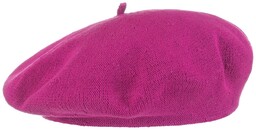 Beret Bawełniany Biskaya by Lipodo, fuksja