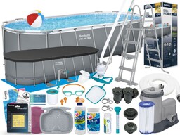 Basen Bestway 549x274x122 Ogrodowy Stelażowy 56710 21w1