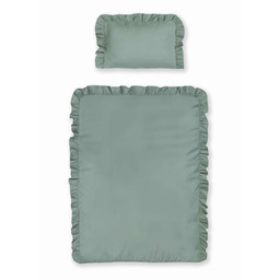 Detexpol Pościel bawełniana 90x120 miętowa dziecięca jednobarwna