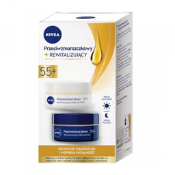 NIVEA Zestaw DUO Krem 55+