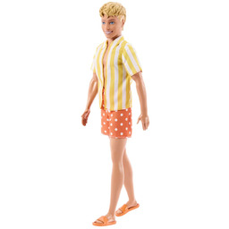 Barbie Ken Fashionistas Lalka modowa #252, blond włosy,