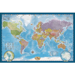 Puzzle 5000 World Map 8520- 5890 Eurographics