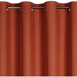 EUROFIRANY Zasłona Rita 140 x 250 cm Ceglasty