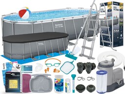 Basen Bestway 549x274x122 Ogrodowy Stelażowy 56710 19w1
