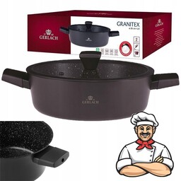 Garnek tradycyjny Gerlach Granitex 4,4 l