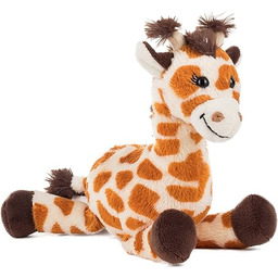 Schaffer 5561 pluszowa żyrafa Bahati, brązowa, S -