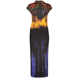 DŁUGA CZARNA SUKIENKA DAMSKA DESIGUAL