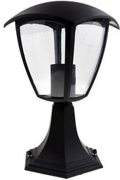 Lampa ogrodowa stojąca FOX BLACK 1xE27 Mała EKO3551