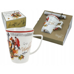 Inspirujący Kubek Vivaldi Jesień Dla Fanów Muzyki