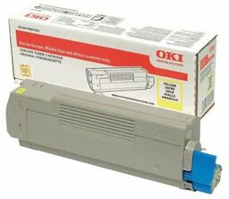 oryginalny toner OKI [46490401] yellow