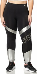 PUMA damskie Elite Speed Legginsy Puma Black-silver XL