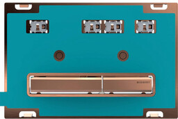 GEBERIT 115.670.00.2 Sigma50 przycisk czerwone złoto / określa