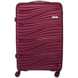 Duża walizka podróżna na kółkach z uchwytem, pojemna