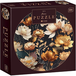 Interdruk PUZ500RF1 puzzle, kwiaty nr 1, 63 cm