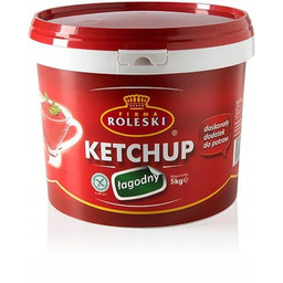Roleski Ketchup Łagodny 5 kg